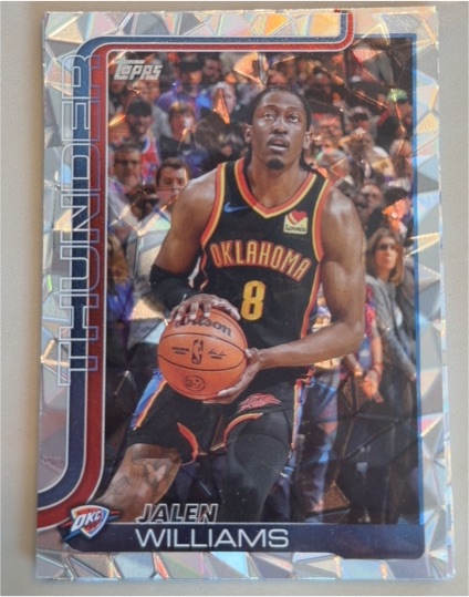 2025-26 Topps Basketball #116 Jalen Williams — front