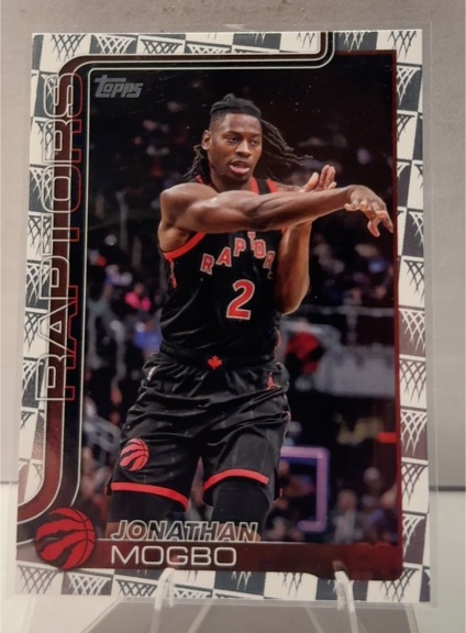 2025-26 Topps #29 Jonathan Mogbo — front