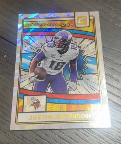2025 Panini Donruss #AAP-JJE Justin Jefferson — front