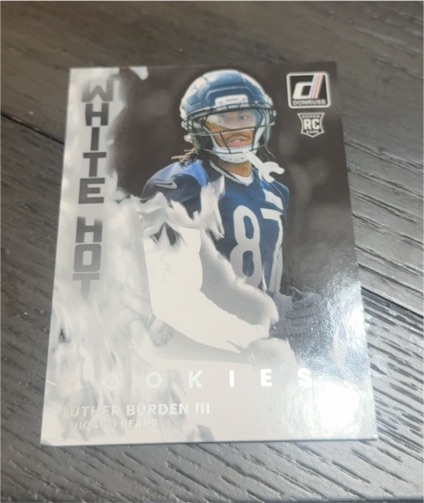 2025 Donruss White Hot Rookies #WHR-LTB Luther Burden III — front