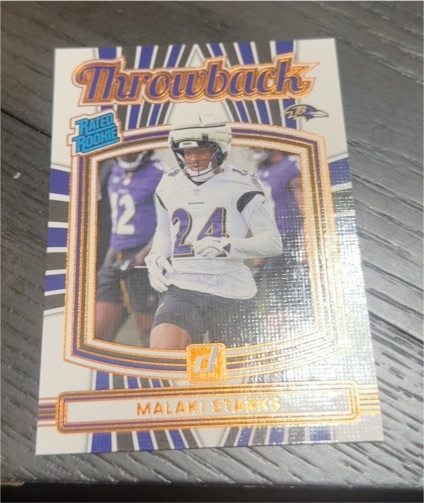 2025 Panini Donruss #11 Malaki Starks — front