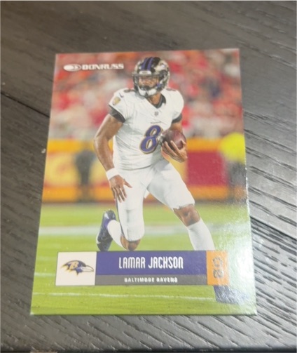 2025 Panini Donruss #R05-LMJ Lamar Jackson — front