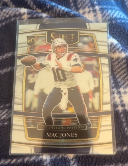 2021 Panini Select Concourse #51 Mac Jones Rookie — front