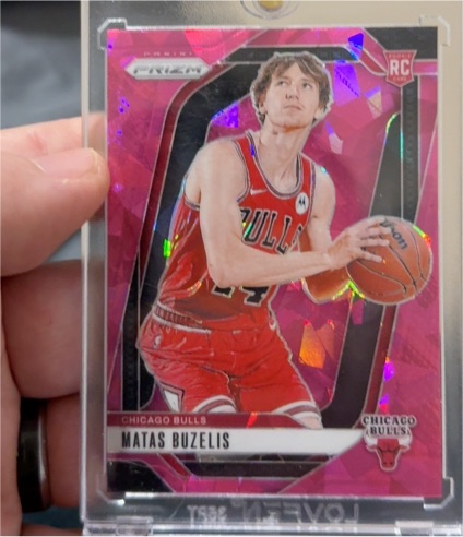 2024-25 Panini Prizm #252 Matas Buzelis — front