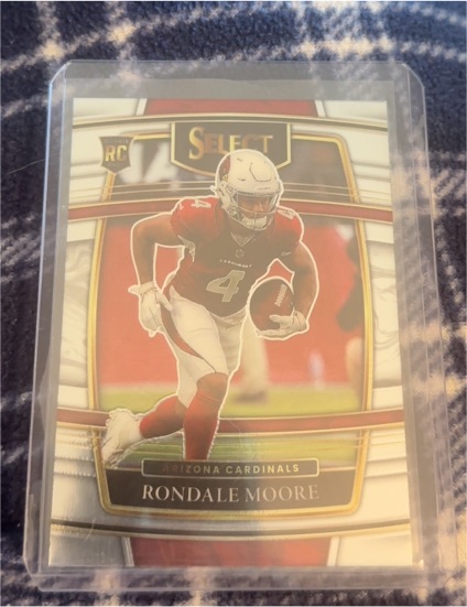2021 Panini Select #58 Rondale Moore Rookie Arizona Cardinals — front