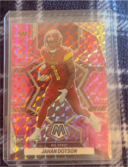 2022 Panini Mosaic #280 Jahan Dotson — front
