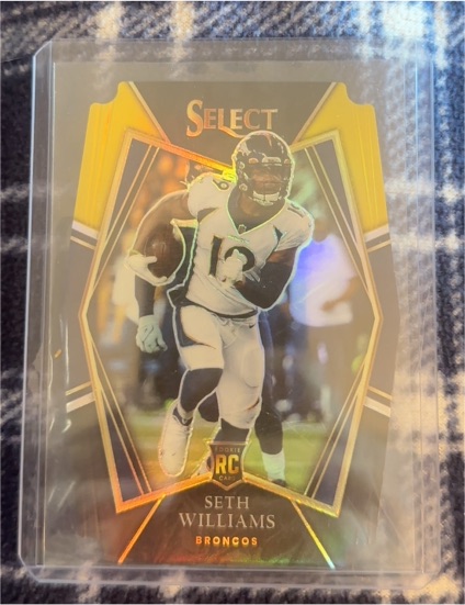 2021 Panini Select Premier Level #198 Seth Williams Rookie RC — front