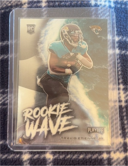 2021 Panini Playoff Rookie Wave #RW-TET Travis Etienne Jr. — front