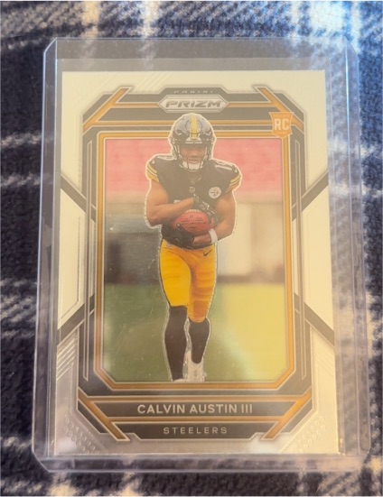 2022 Panini Prizm #338 Calvin Austin III — front