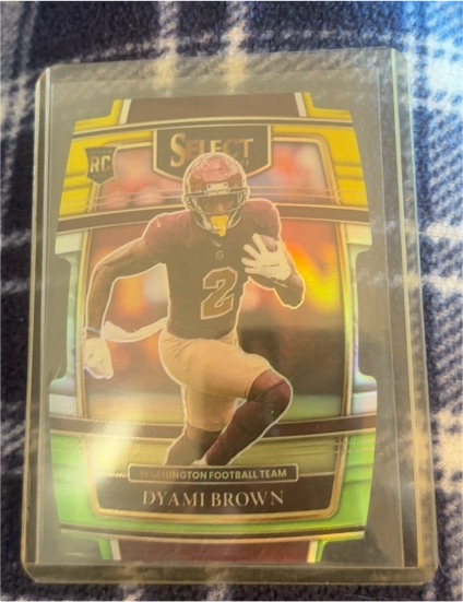 2021 Panini Select Football #67 Dyami Brown — front