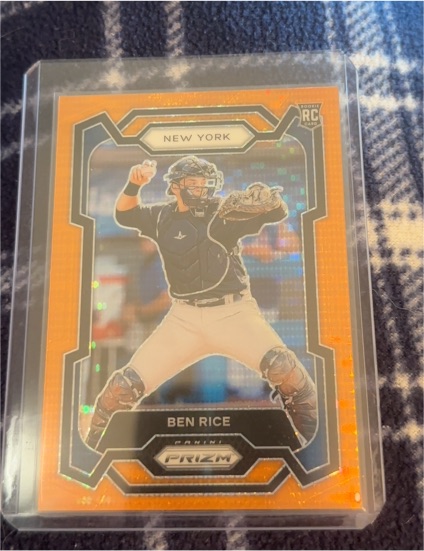 2024 Panini Prizm #272 Ben Rice — front