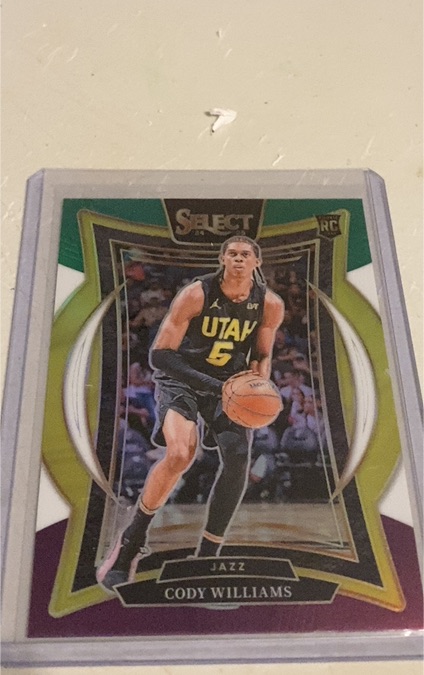 2024-25 Panini Select #71 Cody Williams — front