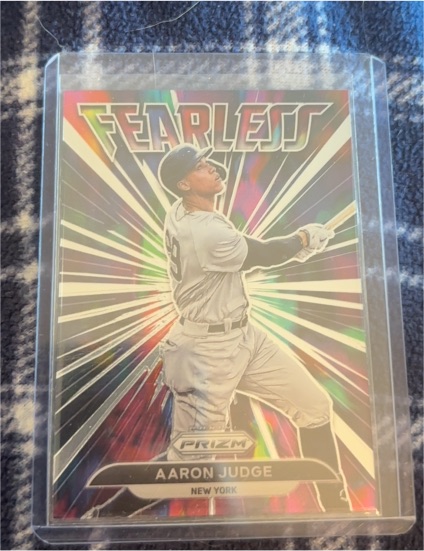 2022 Panini Prizm Fearless #FL-6 Aaron Judge — front