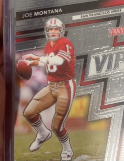 2025 Panini National VIP Gold Pack #36 Joe Montana — front