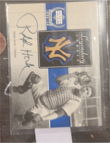 2000 Upper Deck Yankee Legends Legendary Lumber #RH-LL Ralph Houk — front