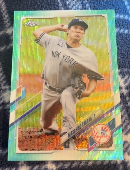 2021 Topps Chrome #131 Masahiro Tanaka — front