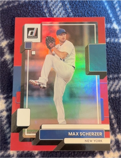 2022 Donruss #104 Max Scherzer New York Mets — front