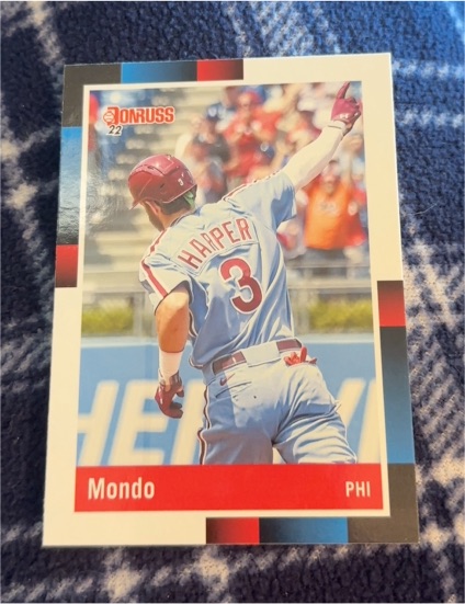 2022 Donruss #251 Bryce Harper Philadelphia Phillies — front