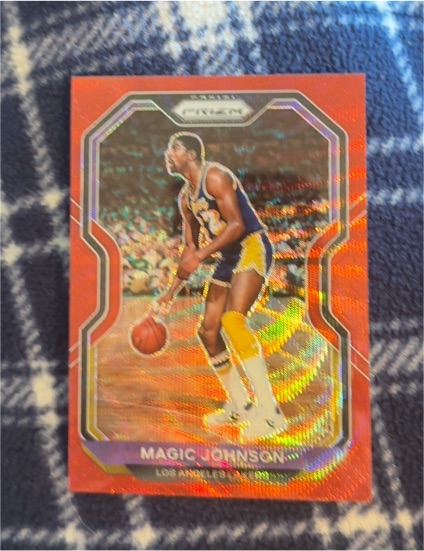 2020-21 Panini Prizm #219 Magic Johnson — front