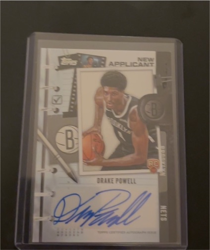 2025-26 Topps Flagship #NA-DP Drake Powell — front