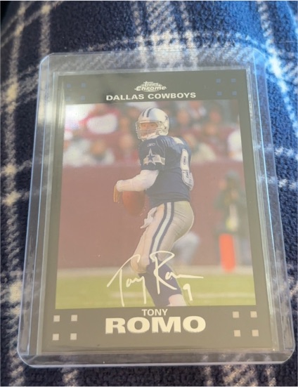 2007 Topps Chrome #TC58 Tony Romo — front