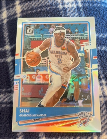 2020-21 Panini Donruss Optic #143 Shai Gilgeous-Alexander — front