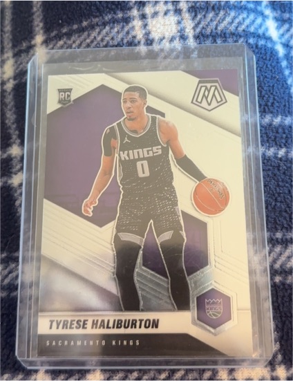 2020-21 Panini Mosaic #204 Tyrese Haliburton — front