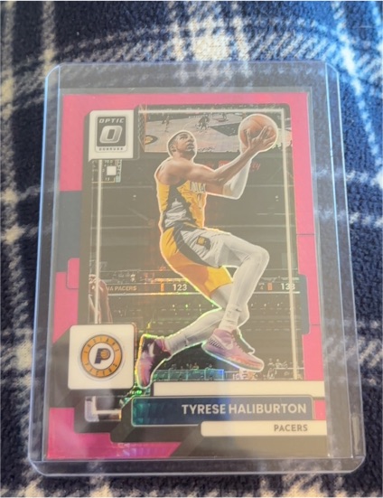 2022-23 Panini Donruss Optic #99 Tyrese Haliburton — front