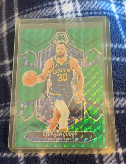 2023-24 Panini Mosaic #3 Stephen Curry — front