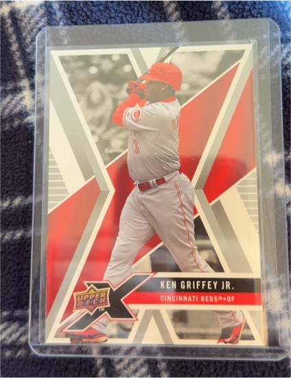 2008 Upper Deck X #28 Ken Griffey Jr. — front
