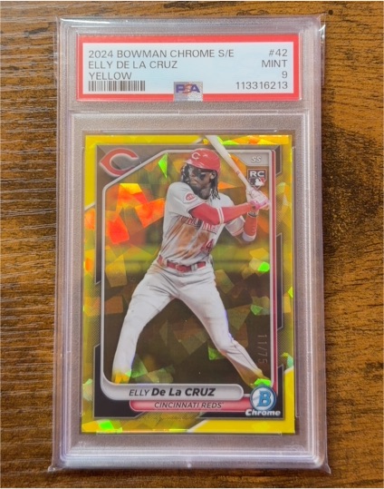 2024 Bowman Chrome #42 Elly De La Cruz — front