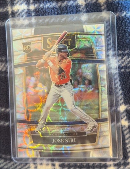 2022 Panini Select #3 Jose Siri — front
