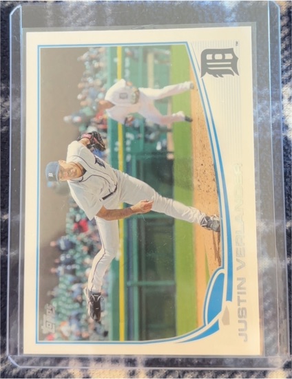2013 Topps #35 Justin Verlander — front