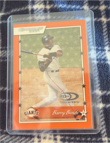 2001 Donruss #2 Barry Bonds — front