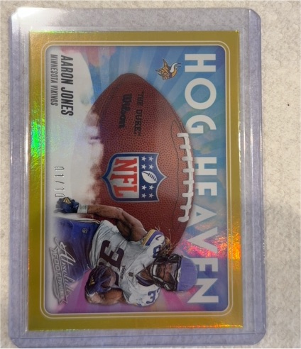 2025 Panini Absolute #HH-AJS Aaron Jones — front