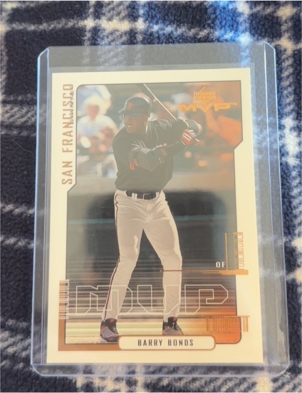 2000 Upper Deck MVP #87 Barry Bonds — front