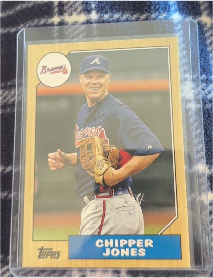 2022 Topps Archives #213 Chipper Jones — front