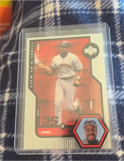 1999 Upper Deck View to a Thrill #V25 Barry Bonds — front