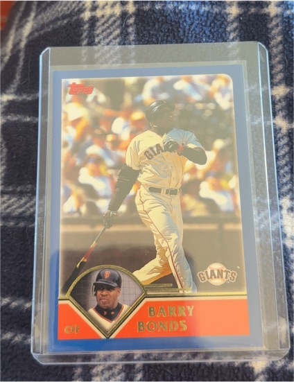 1996 Topps #300 Barry Bonds — front