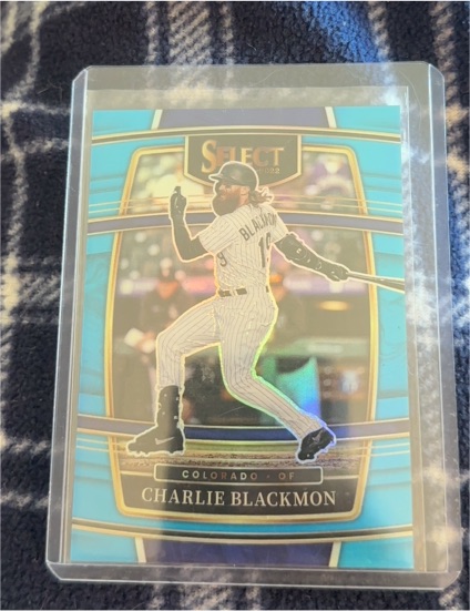 2022 Panini Select Concourse #77 Charlie Blackmon — front