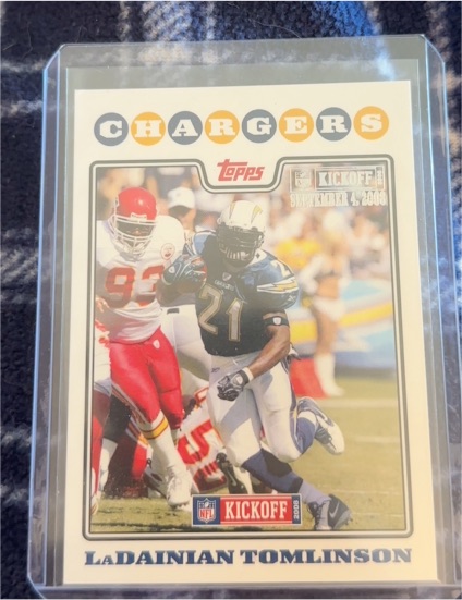 2008 Topps #289 LaDainian Tomlinson — front
