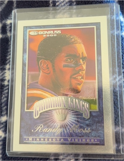 2000 Donruss #GK-7 Randy Moss Gridiron Kings — front