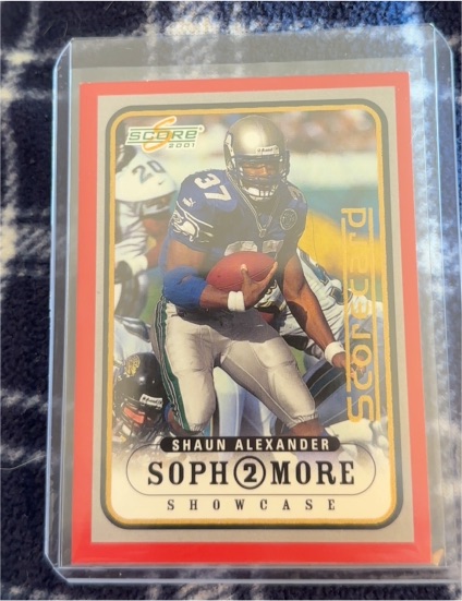 2001 Score Sophomore Showcase #267 Shaun Alexander — front