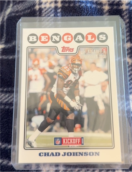 2008 Topps Kickoff #66 Chad Johnson — front