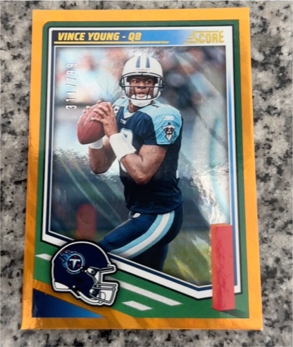 2025 Panini Score #136 Vince Young — front