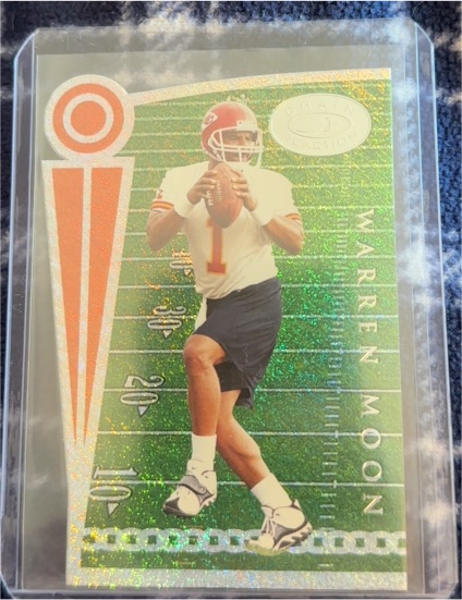 1999 Donruss Preferred QBC Chain Reaction #8a Warren Moon — front