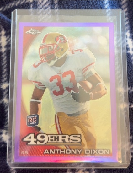 2010 Topps Chrome #C28 Anthony Dixon — front