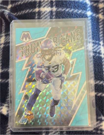 2022 Panini Mosaic Thunder Lane #TL-3 Dalvin Cook — front