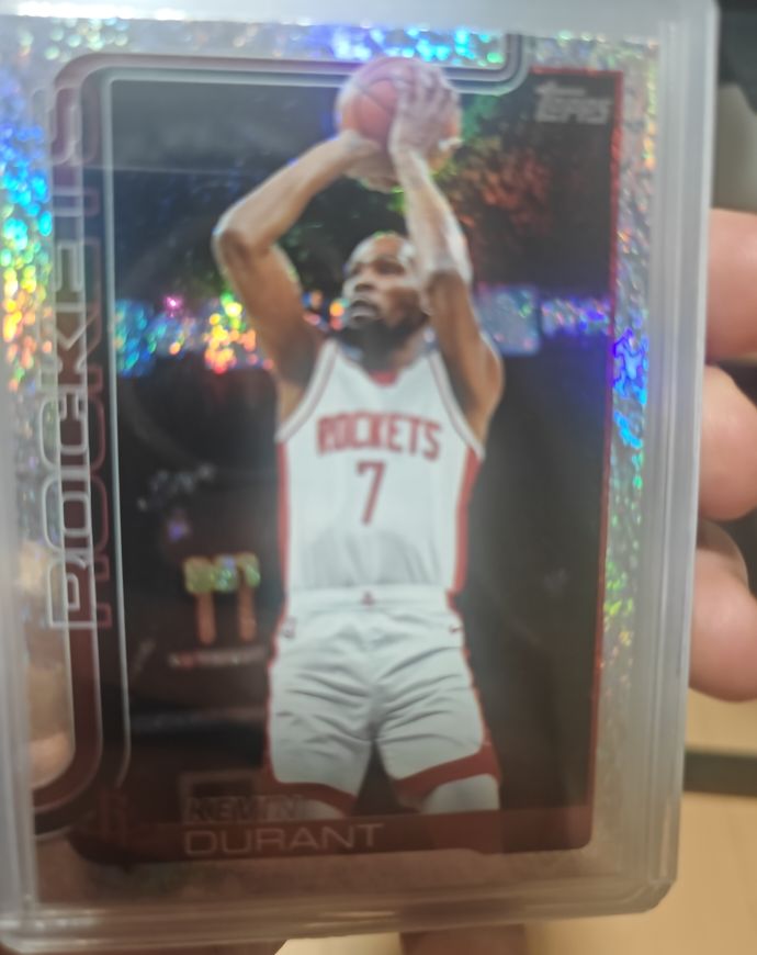 2025-26 Topps #157 Kevin Durant Houston Rockets — front