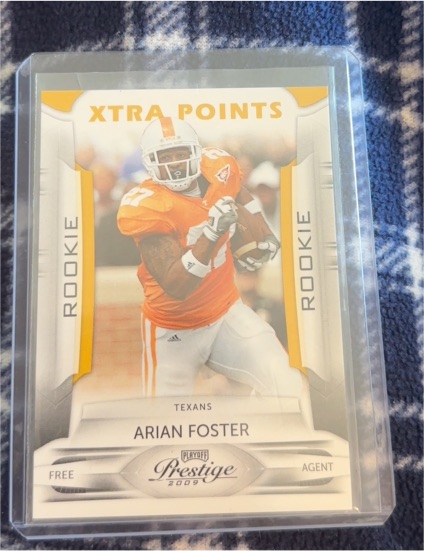2009 Playoff Prestige #107 Arian Foster — front